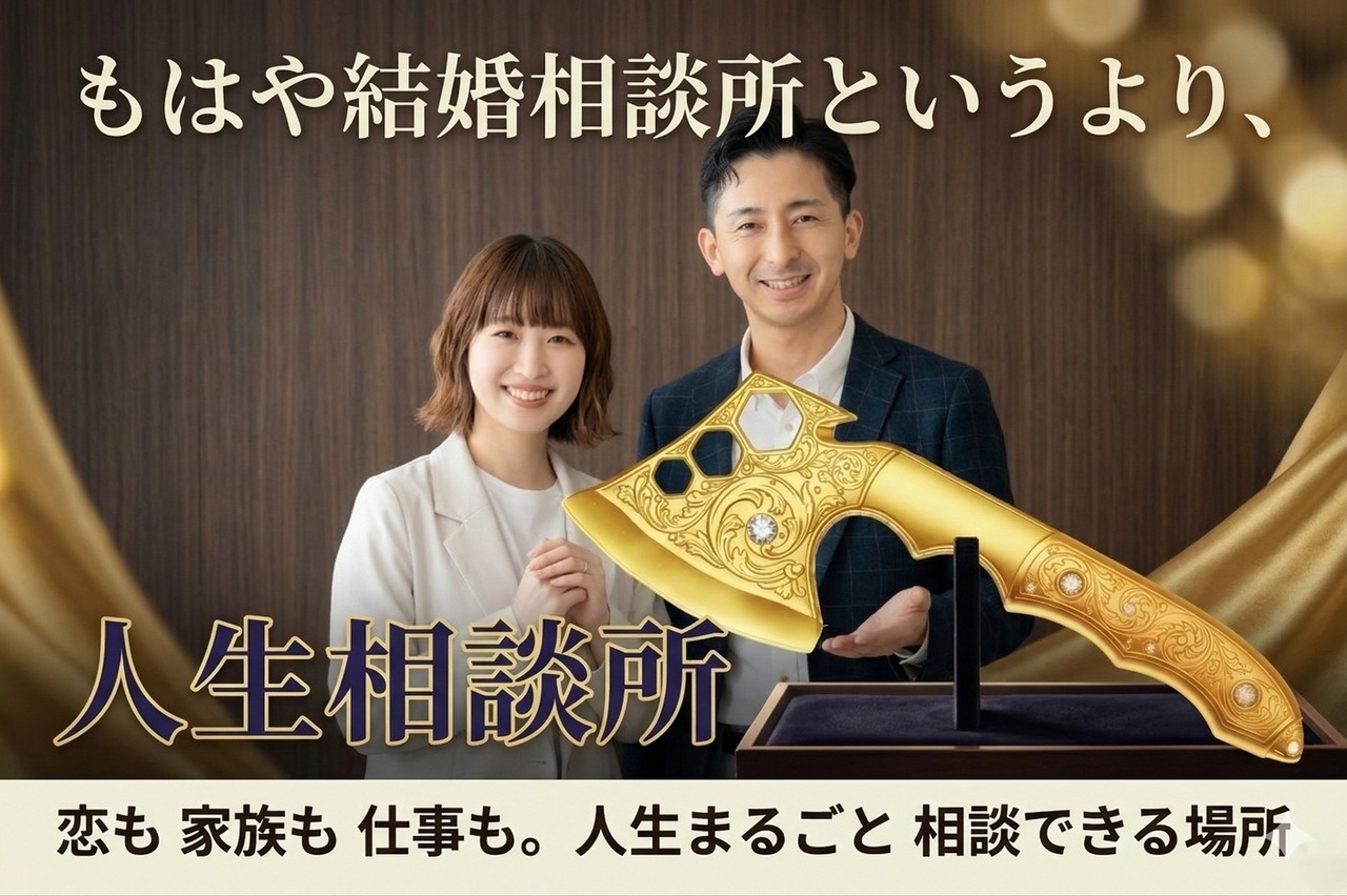 もはや結婚相談所というより人生相談所
