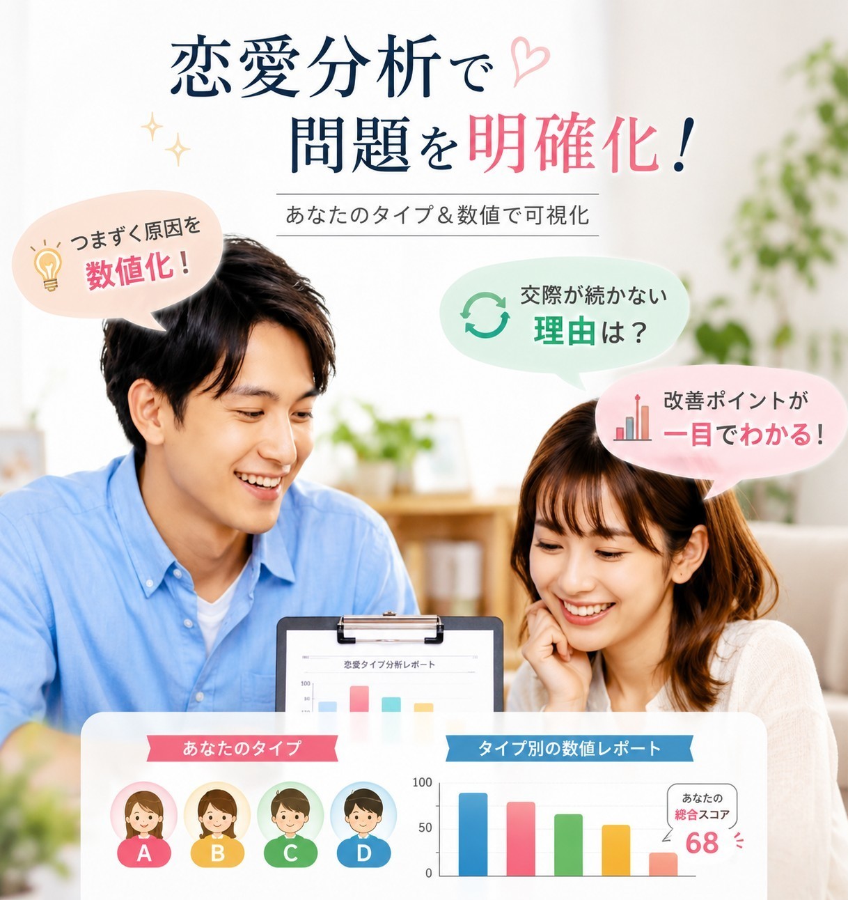 婚活失敗パターン診断｜AIが可視化する「ご縁を逃す本当の理由」