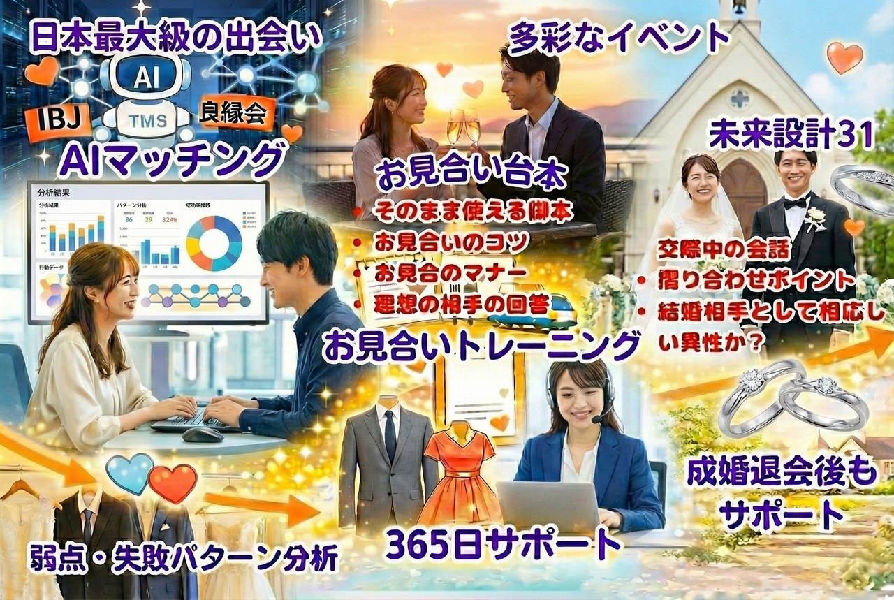 婚活新時代到来