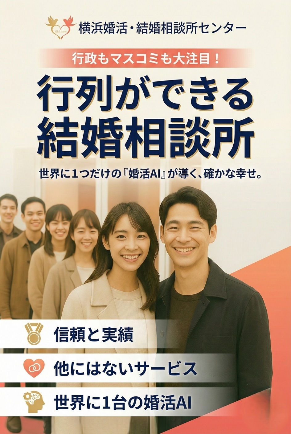 横浜婚活結婚相談所センターは確かな実績