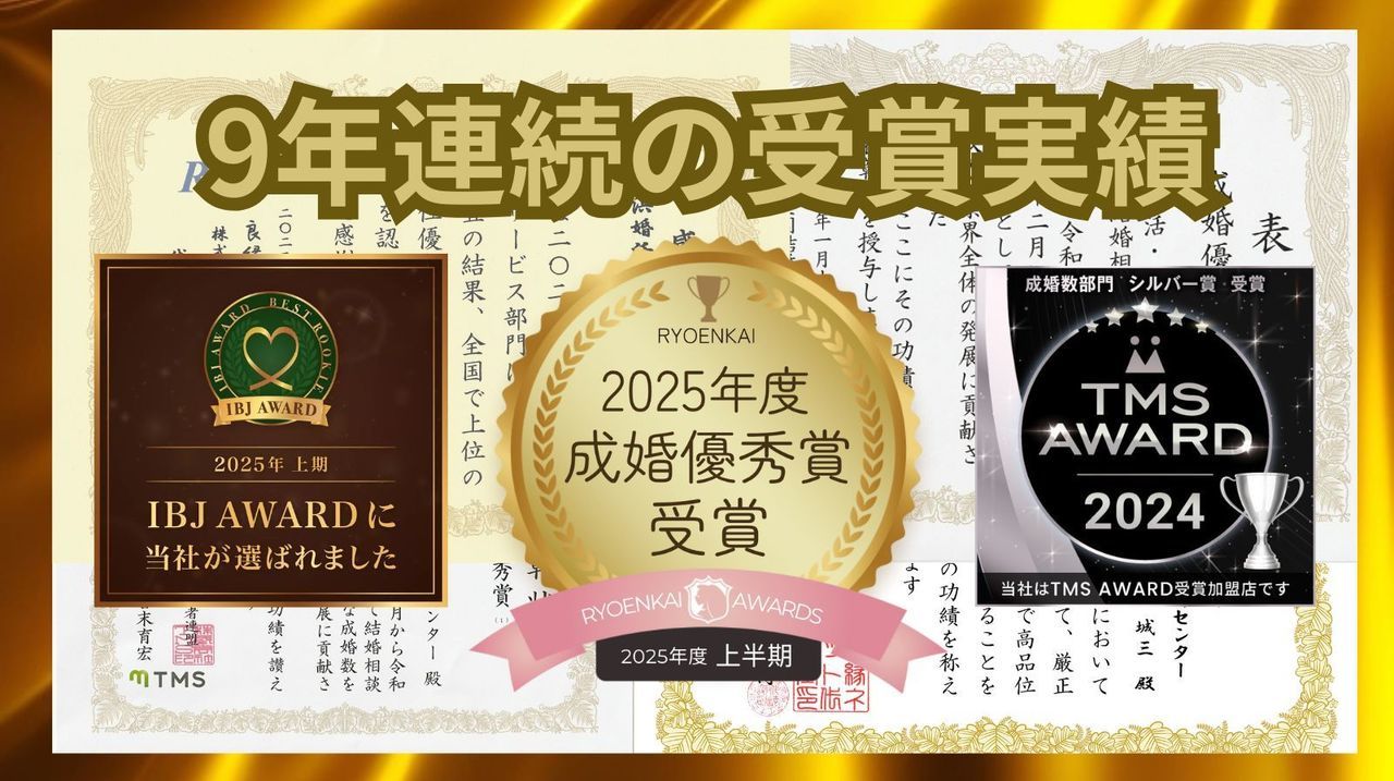 9年連続の受賞実績