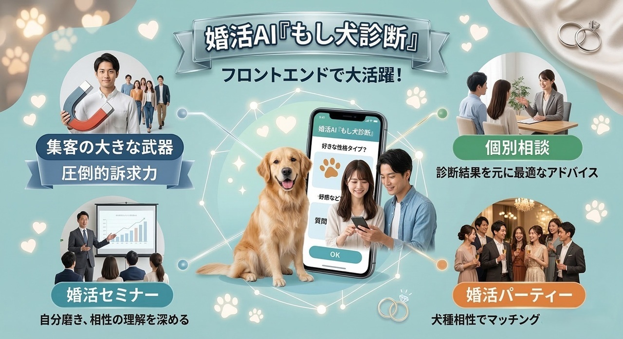 もし犬診断はフロントエンドで大活躍。