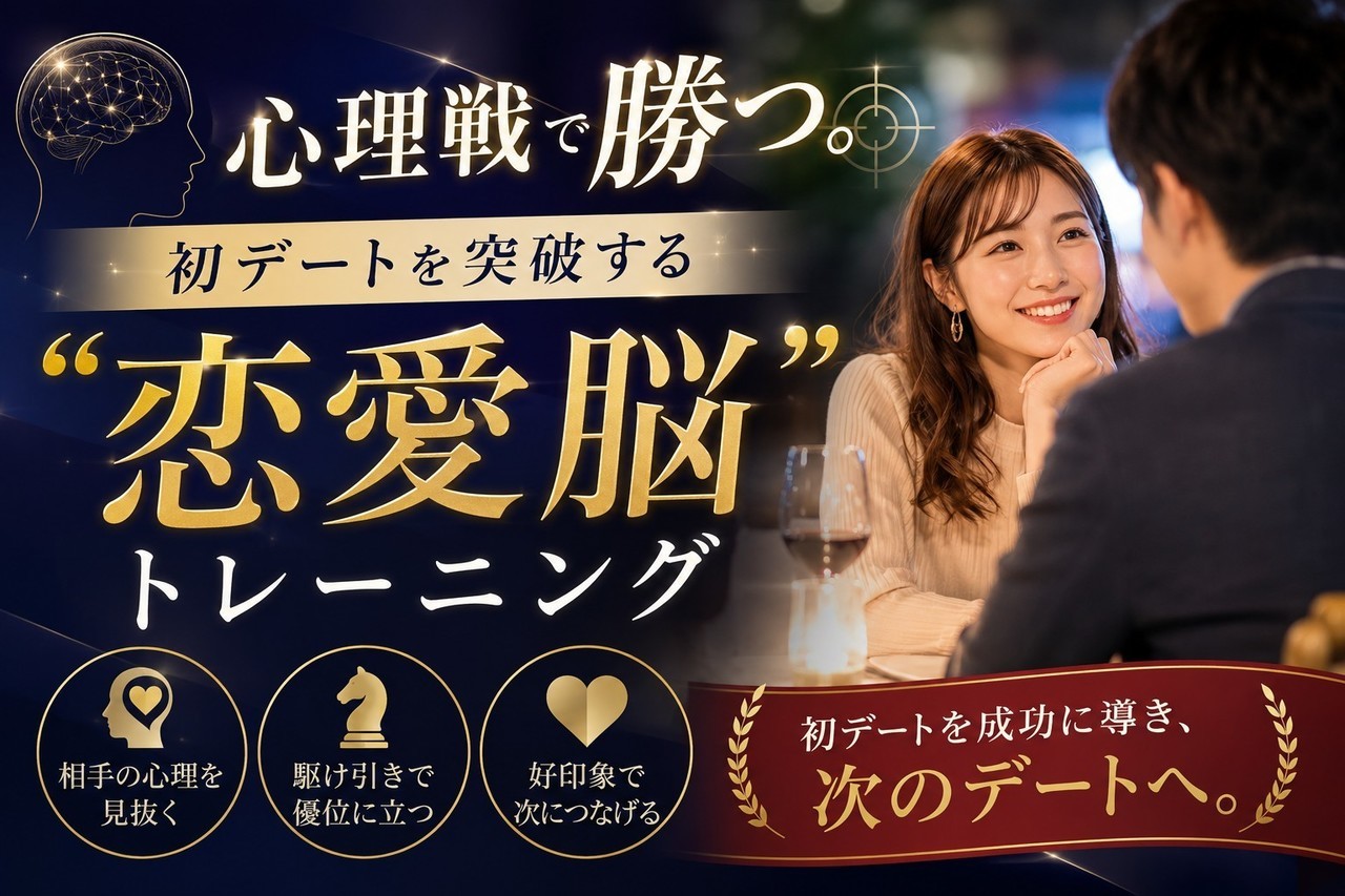 初デートの壁を心理学・脳科学から打ち破る「必勝！初デート攻略クイズ」