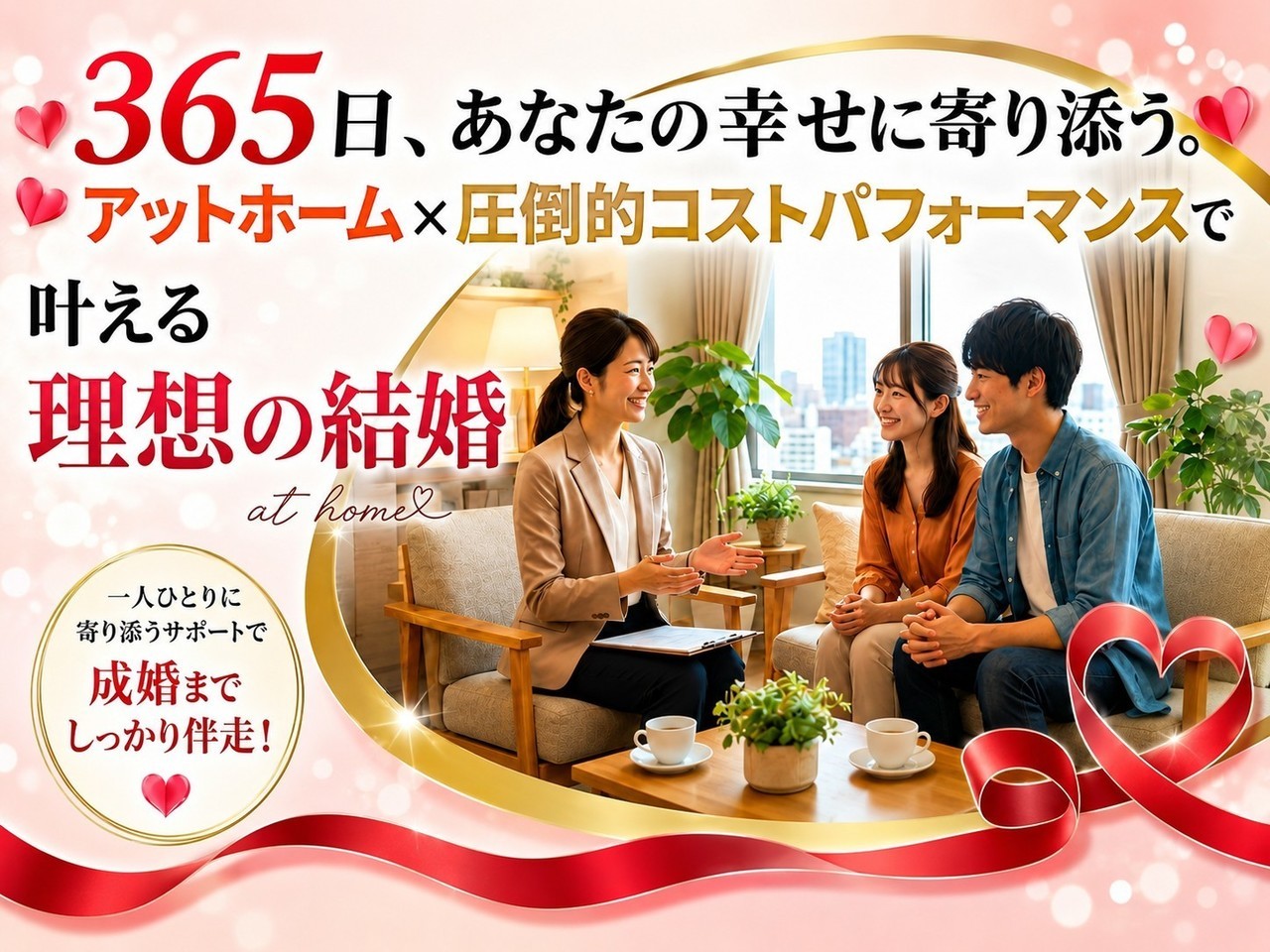 365日アットホームな環境であなたを支えます
