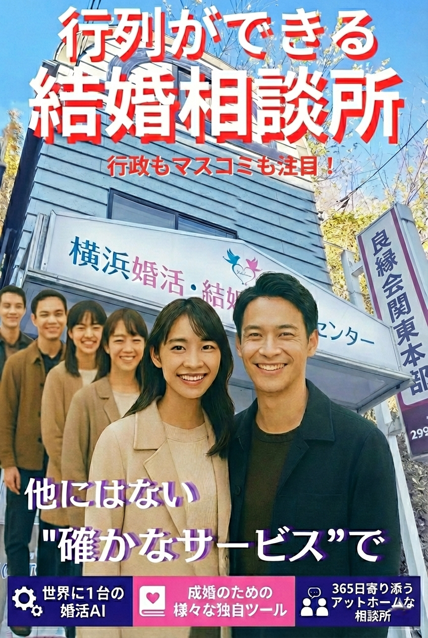 横浜婚活結婚相談所センターは確かな実績