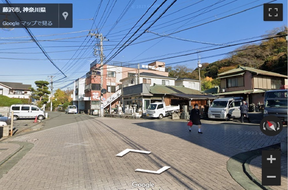 本鵠沼の道