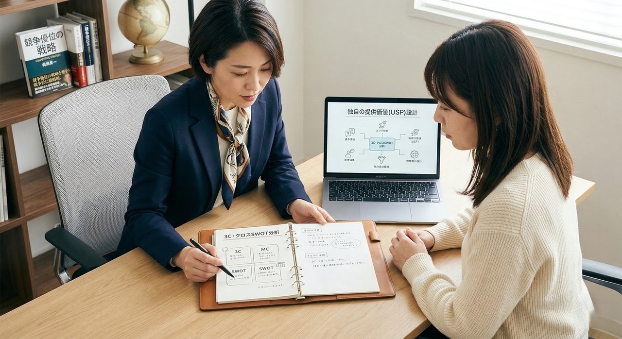 しっかりとマーケティングが学べます