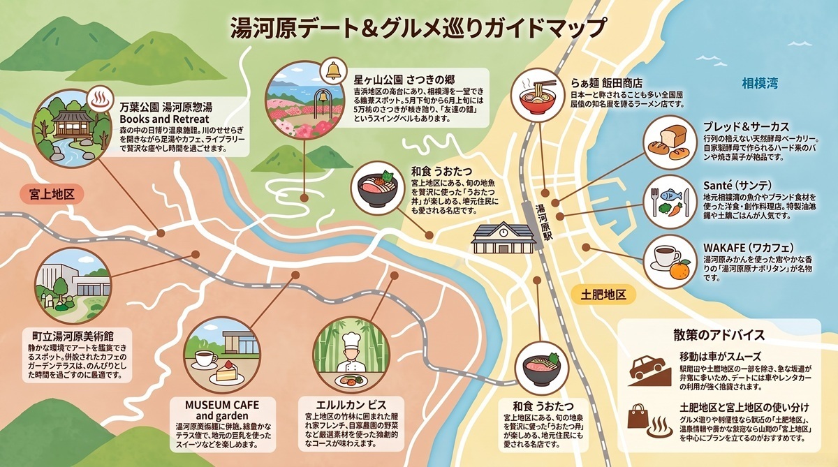 湯河原グルメマップ