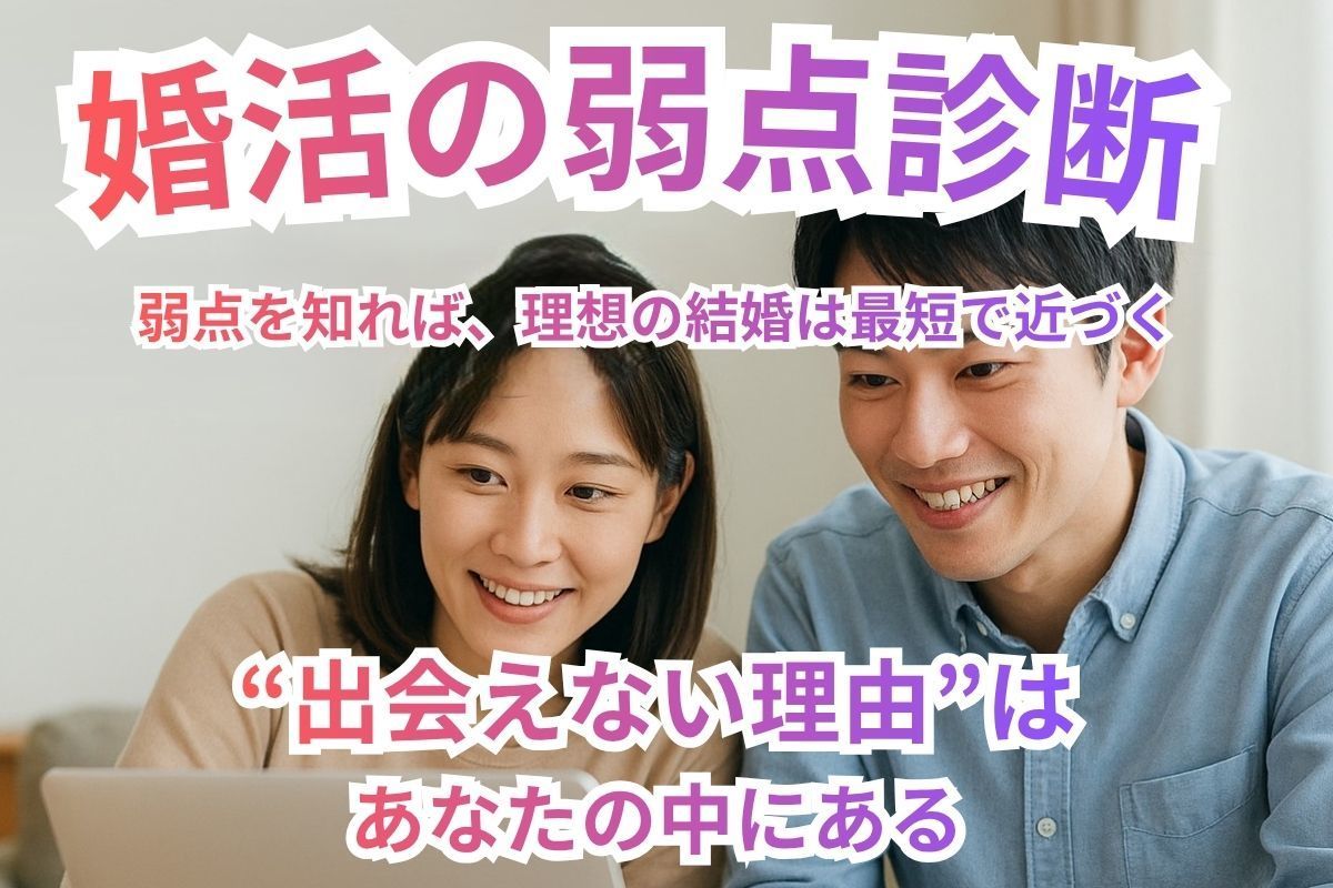 婚活の弱点診断