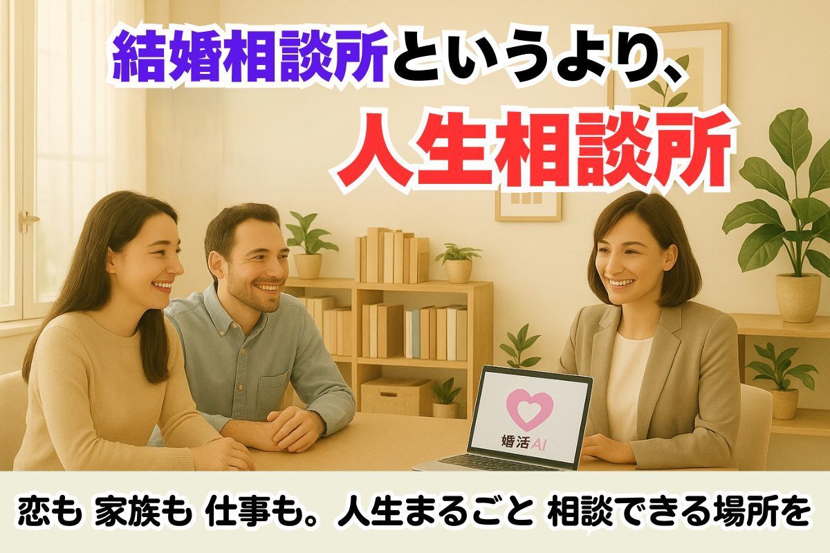 結婚相談所というより人生相談所