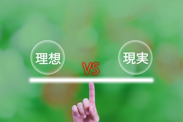 理想VS現実