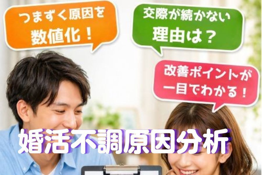 婚活不調原因分析