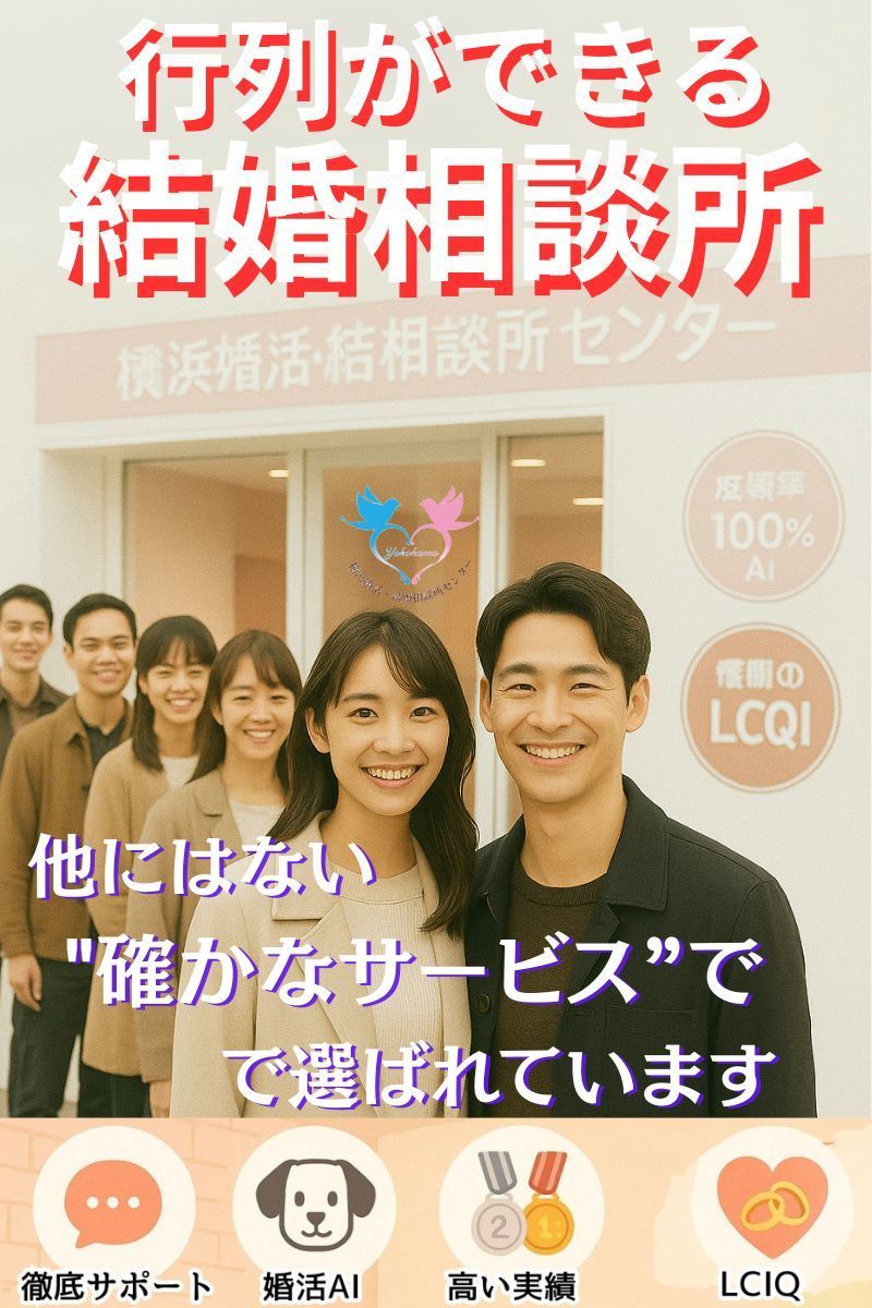 横浜婚活結婚相談所センターは確かな実績