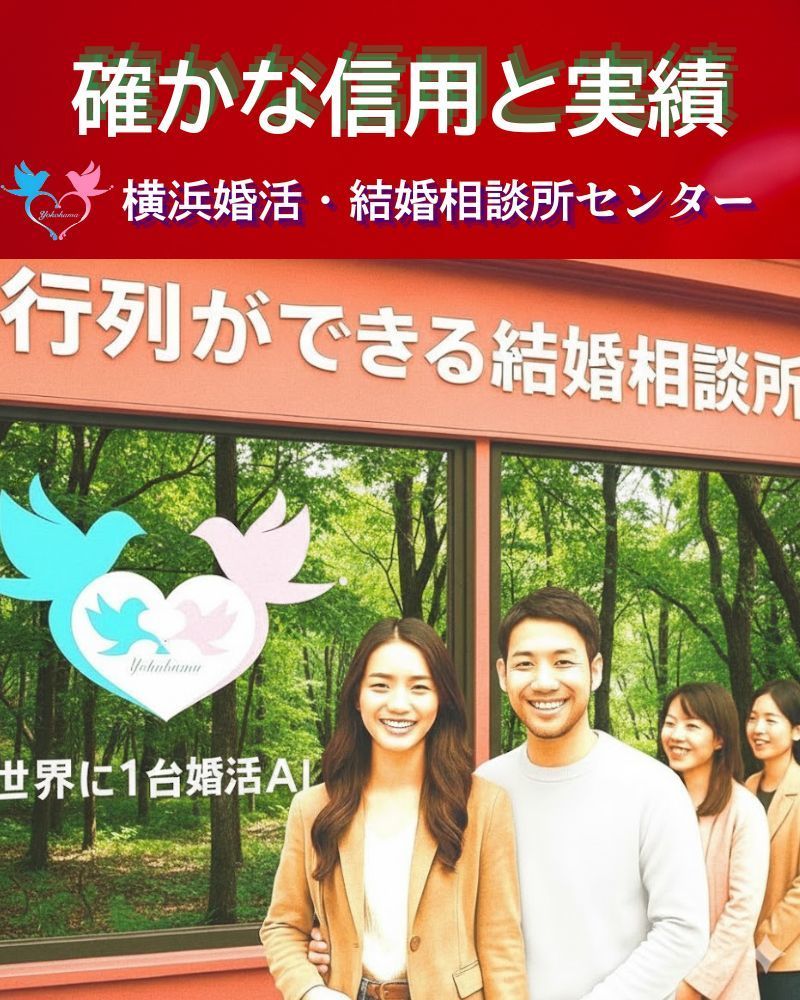 横浜婚活結婚相談所センターは確かな実績