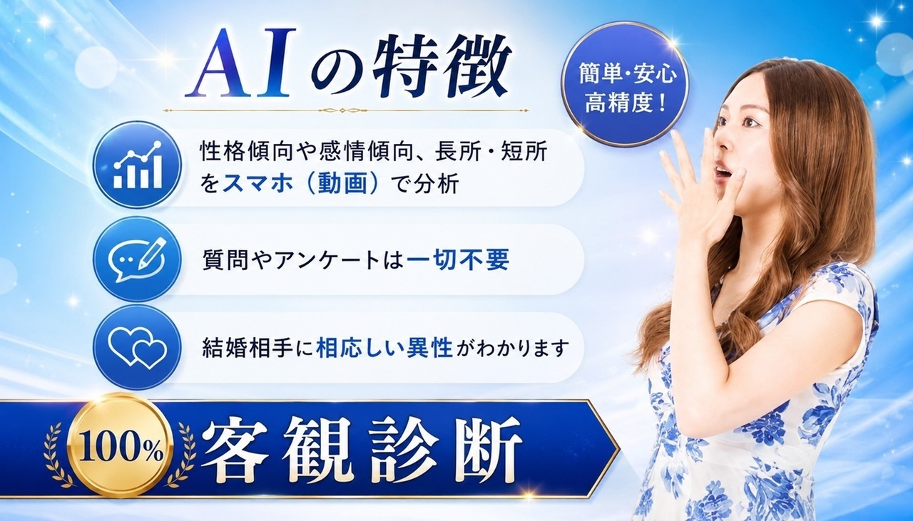 婚活AIの特徴