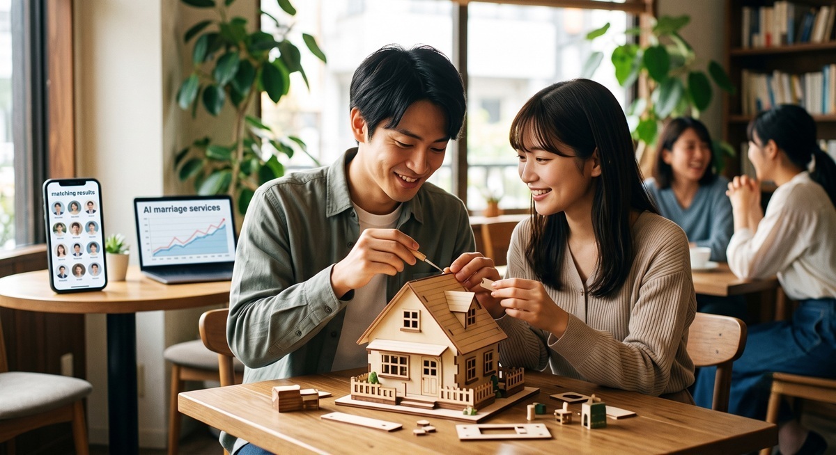 出会いは増えた。だが婚姻数は減少している