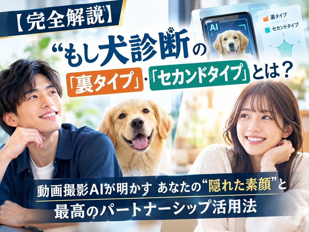 「もし犬診断」裏タイプセカンドタイプ完全解説