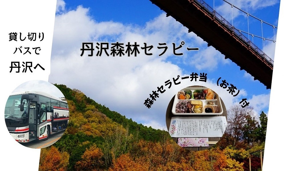 丹沢森林セラピーとお弁当