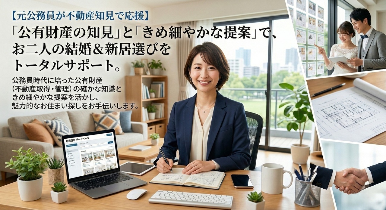新居選びもサポートします